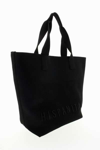 HISPANITAS Dámská textilní černá kabelka