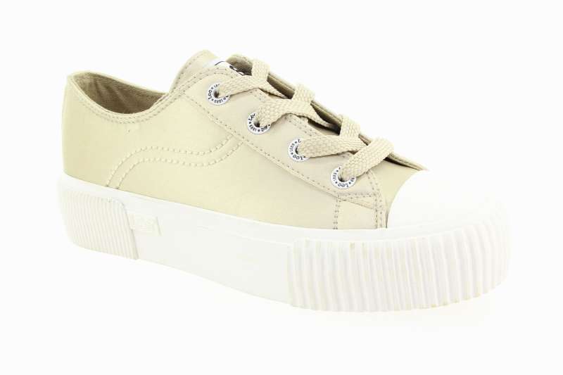 LEE Dámské zlaté textilní tenisky