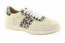 LOOKE Dámské kožené krémové tenisky