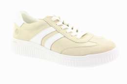 REMONTE Dámské béžové kožené tenisky