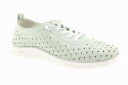 REMONTE Dámské kožené mintové polobotky