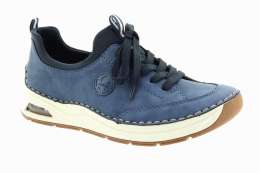 RIEKER Dámské modré tenisky