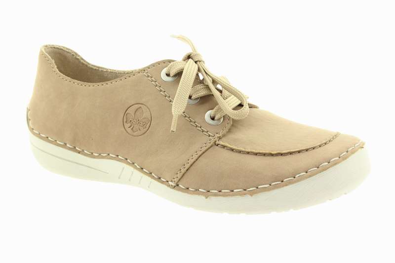 RIEKER Dámské béžové polobotky