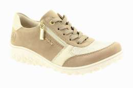 RIEKER Dámské hnědé tenisky