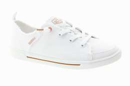 SKECHERS Dámské bílé textilní tenisky