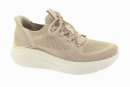 SKECHERS Dámské béžové textilní slip ins
