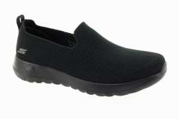 SKECHERS Dámské černé textilní slip on