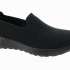 SKECHERS Dámské černé textilní slip on