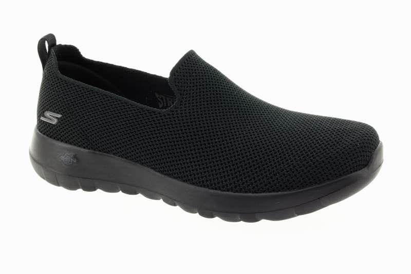SKECHERS Dámské černé textilní slip on