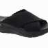 SKECHERS Dámské černé textilní pantofle