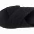 SKECHERS Dámské černé textilní pantofle