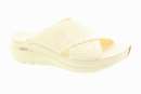 SKECHERS Dámské off white textilní pantofle