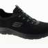 SKECHERS Pánské černé textilní tenisky