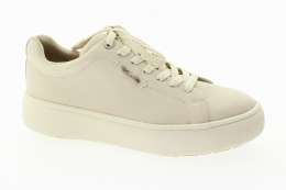 TAMARIS Dámské béžové kožené tenisky