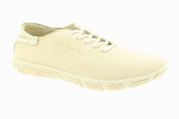 TBS Dámské béžové kožené polobotky