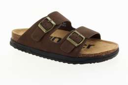 WRANGLER Pánské hnědé pantofle