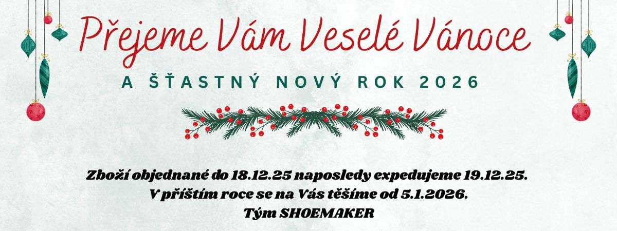 Zboží objednané do 18.12 expedujeme 19.12.25