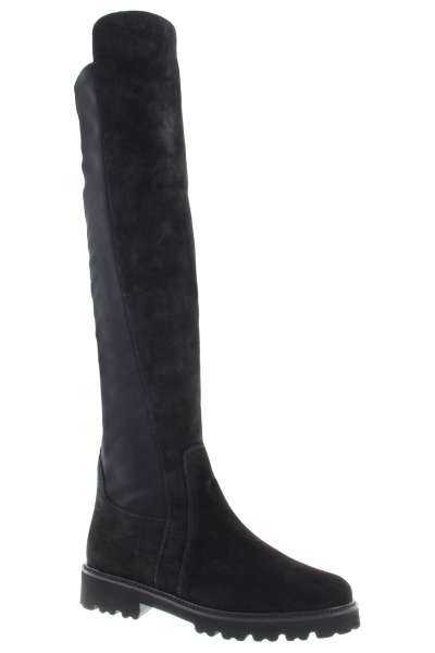 GABOR Dámské kožené kozačky M schwarz