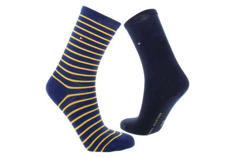 TOMMY HILFIGER Dámské ponožky yellow - blue