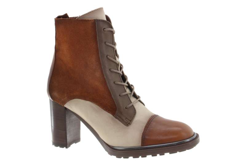 HISPANITAS Dámská kotníková kožená obuv cuero