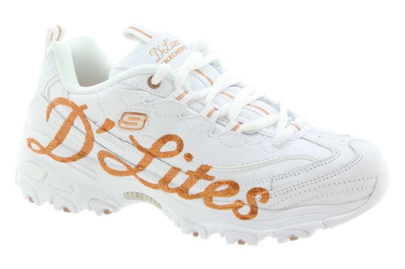 SKECHERS Dámské tenisky D'Lites white