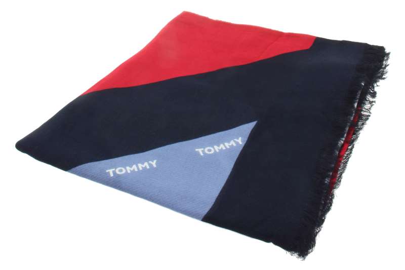 TOMMY HILFIGER Dámský šátek blue-red