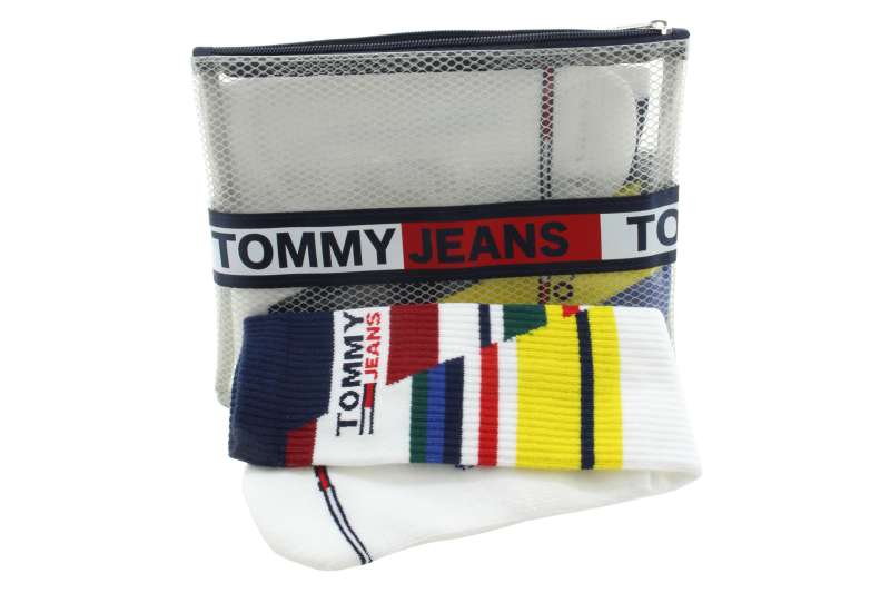 TOMMY JEANS Pánské ponožky gift box - 3 páry