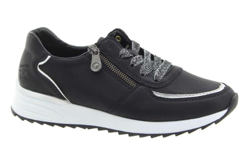 RIEKER Dámské tenisky schwarz