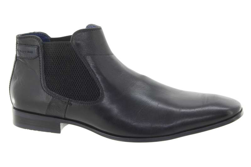 BUGATTI Kožená pánská pérka černá