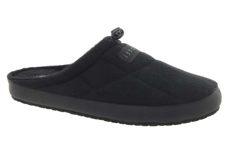 BUGATTI Pánská domácí obuv černá