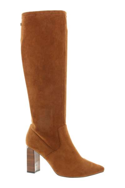 CAPRICE Dámské hnědé natahovací kozačky