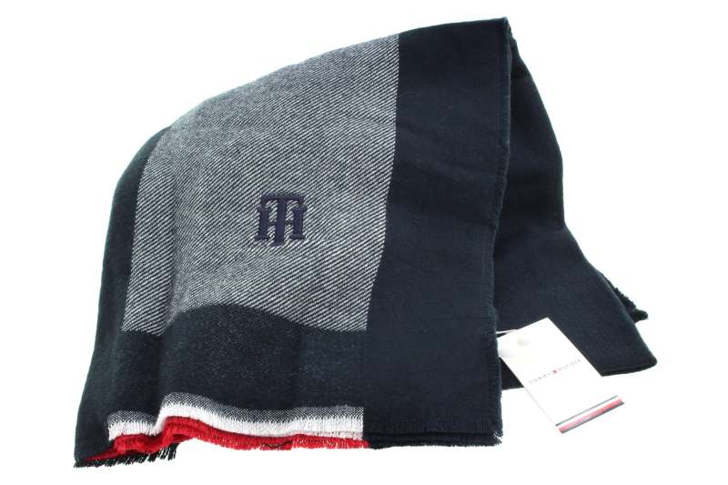 TOMMY HILFIGER Dámská tmavě modrá šála
