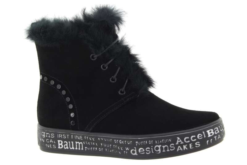 EPICA Dámské kožené černé sněhulky