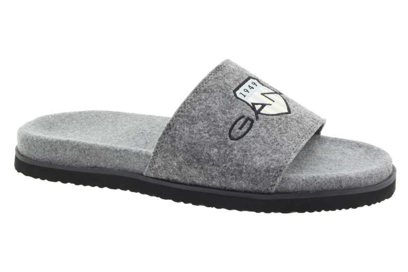 GANT Pánské šedé domácí pantofle 