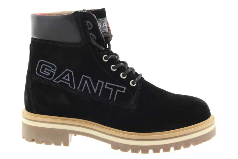 GANT Pánské kožené černé farmářky
