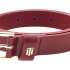 TOMMY HILFIGER Dámský červený kožený pásek