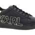 KARL LAGERFELD Dámské černé tenisky black-gold