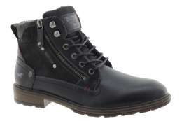 MUSTANG Pánský černý zimní kotník