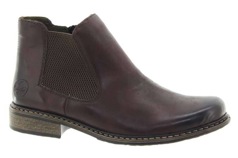 RIEKER Dámský hnědý kotník