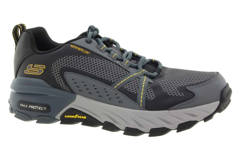 SKECHERS Pánské celoroční černo šedé tenisky GOOD YEAR