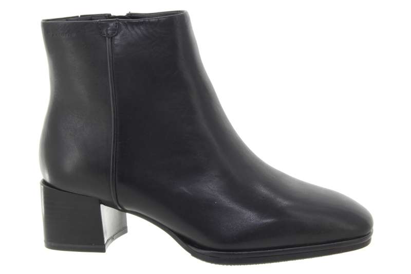 TAMARIS Dámský kožený elegantní kotník černý