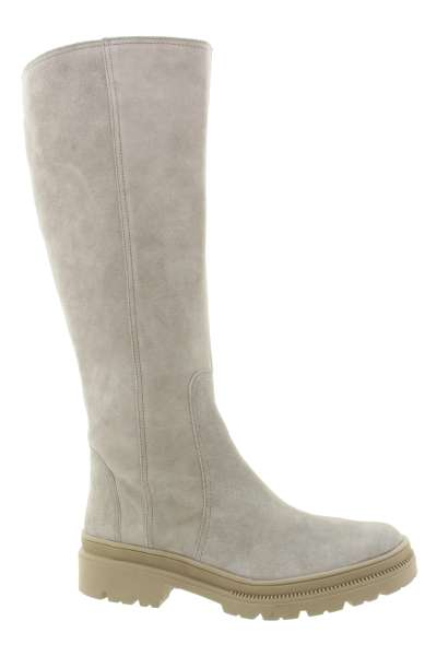 ARA Dámské kožené šedo béžové kozačky