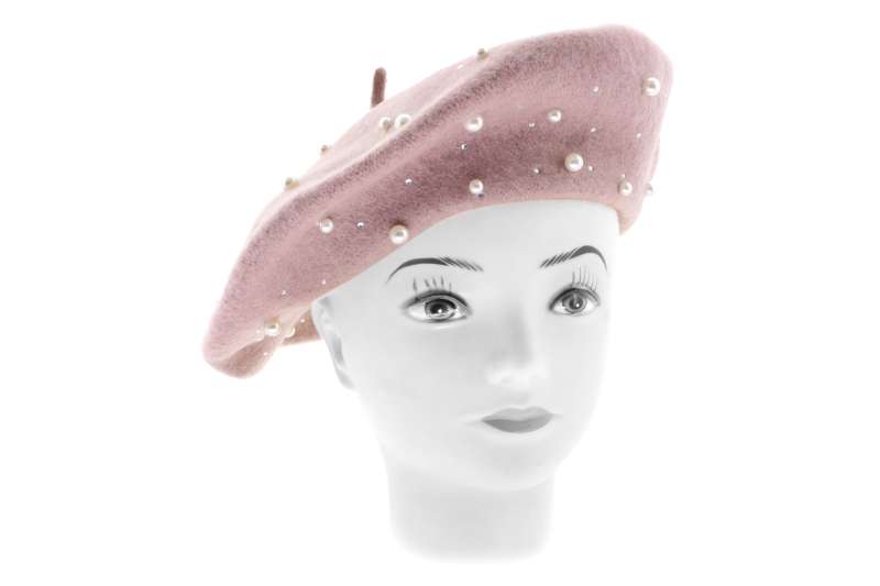 GUESS Dámská růžová čepice