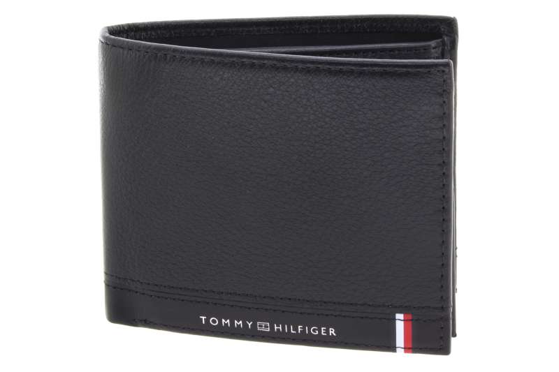 TOMMY HILFIGER Pánská černá peněženka