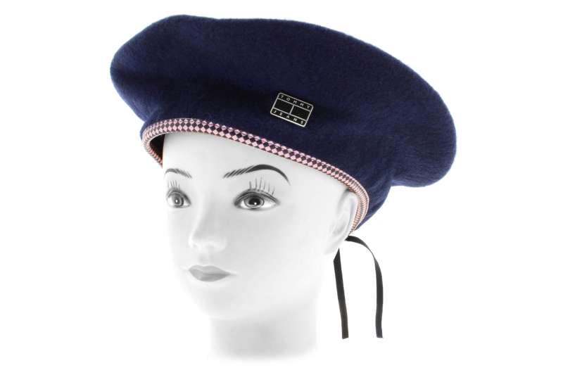 TOMMY HILFIGER  Dámská tmavě modrá čepice