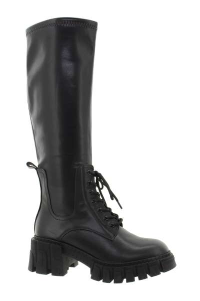 EPICA Dámské kožené černé kozačky