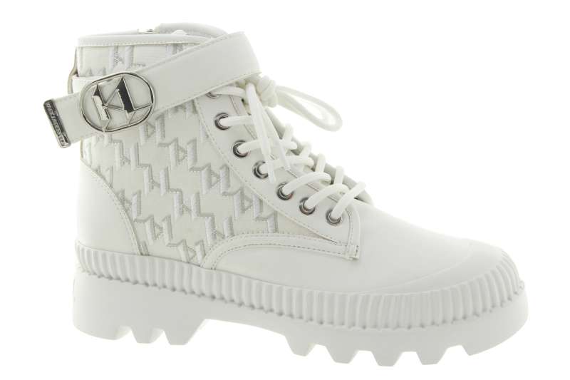 KARL LAGERFELD Dámský bílý kotník