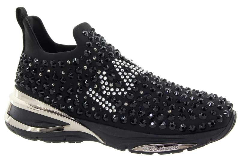 KARL LAGERFELD  Dámské černé textilní tenisky