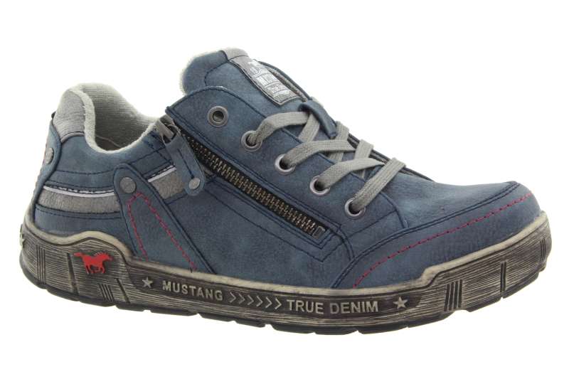 MUSTANG Dámské modré celoroční tenisky