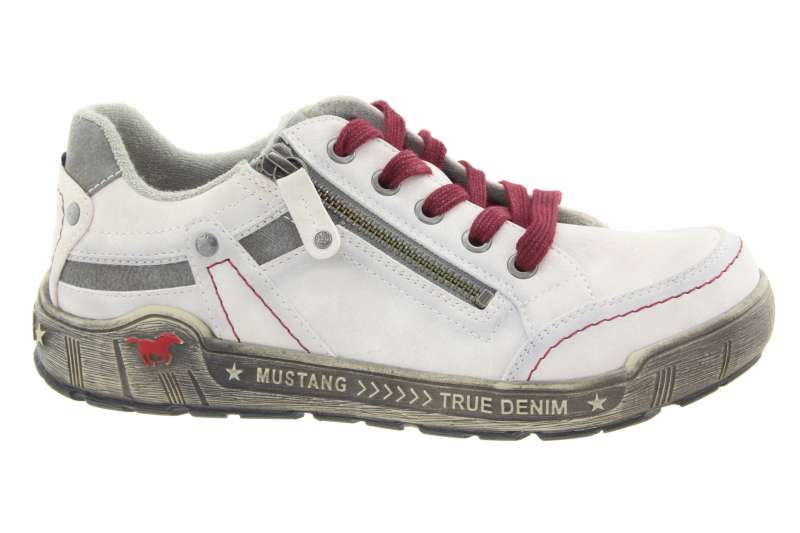 MUSTANG Dámské bílé celoroční tenisky